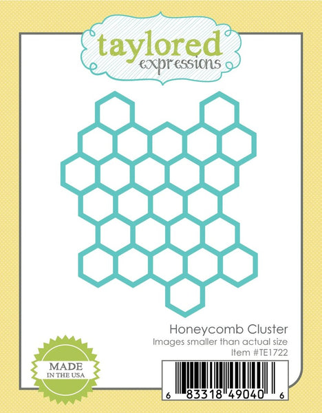 Taylored Expressions - Honeycomb Cluster die