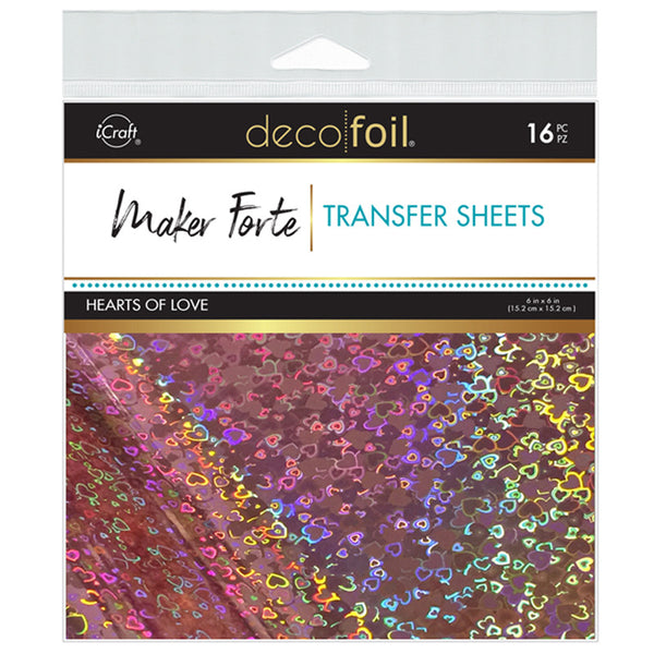 Deco Foil Flock Transfer Sheets, Orange Glow