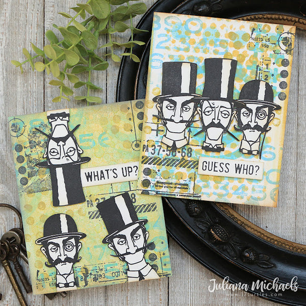 Stampers Anonymous - Tim Holtz - Inquisitive stamp set