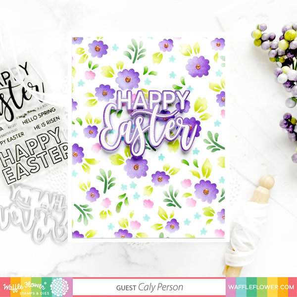 Waffle Flower - Happy Easter Duo stamp set