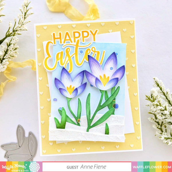 Waffle Flower - Happy Easter Duo stamp set