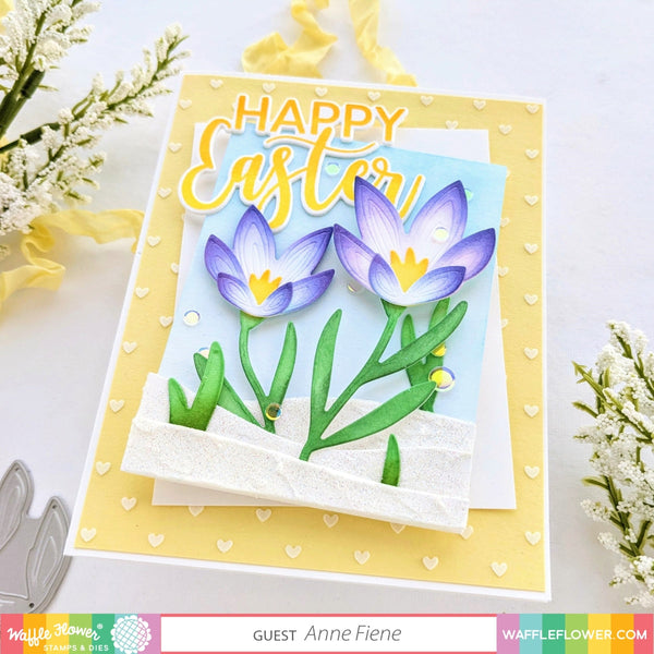 Waffle Flower - Happy Easter Duo Matching Die