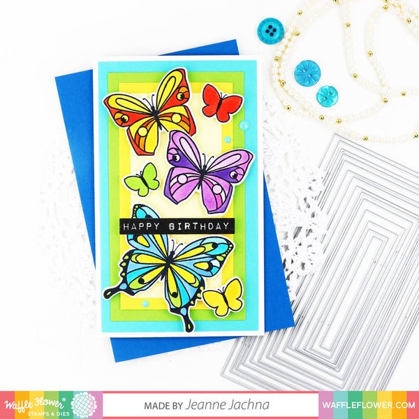 Waffle Flower - Spread Your Wings - Stamp & Die Combo