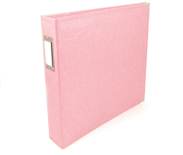 We R Memory Keepers - Classic 12 x 12 - 3 Ring Album - Pretty Pink