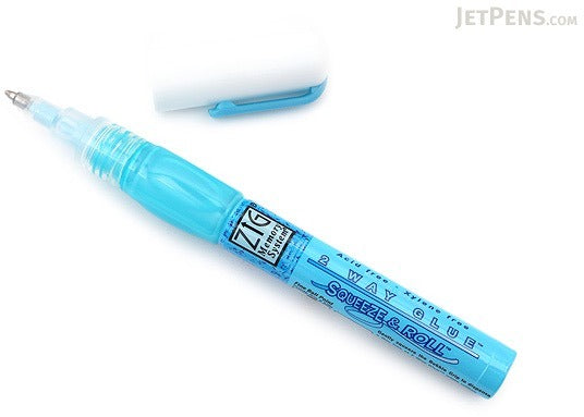 Zig - 2 Way Glue - Squeeze and Roll glue pen