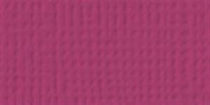 American Crafts - 12x12 Textured Cardstock - Mulberry