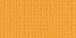 American Crafts - 12x12 Textured Cardstock - Tangerine