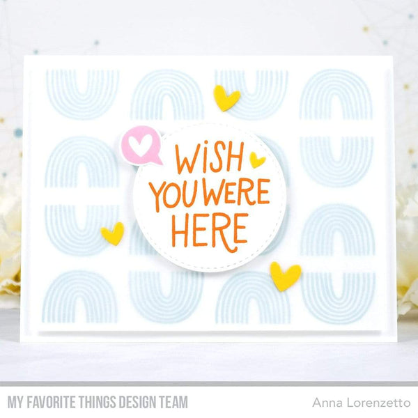 My Favorite Things - I Miss Your Hugs stamp set