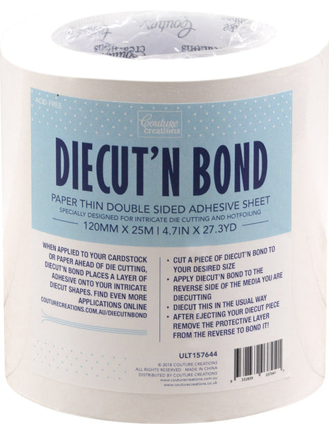 Couture Creations - DieCut'N Bond double sided adhesive roll