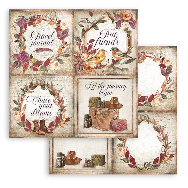 Stamperia - Our Way - 8 x 8 Paper pack