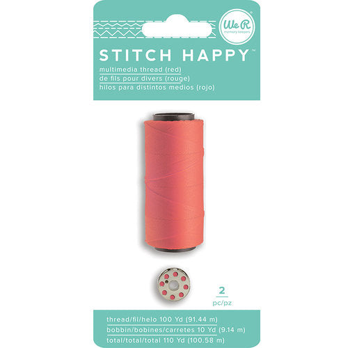 We R Memory Keepers - Stitch Happy  - Thread - Red