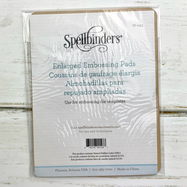 Spellbinders - Enlarged Embossing Pads